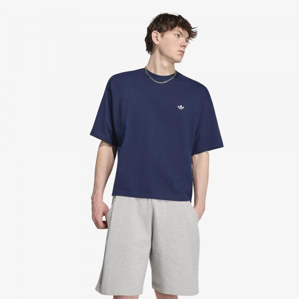 Tričko adidas Trefoil Essentials Oversized T-shirt Night Indigo XL