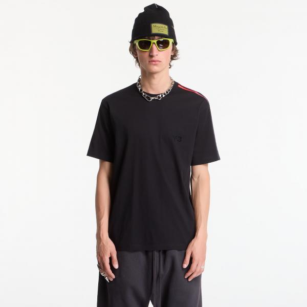 Tričko Y-3 Gradient Stripes Short Sleeve T-Shirt Black XS