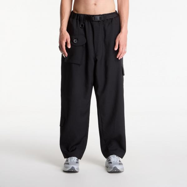 Kalhoty Y-3 Sport Uniform Tapered Trousers Black M