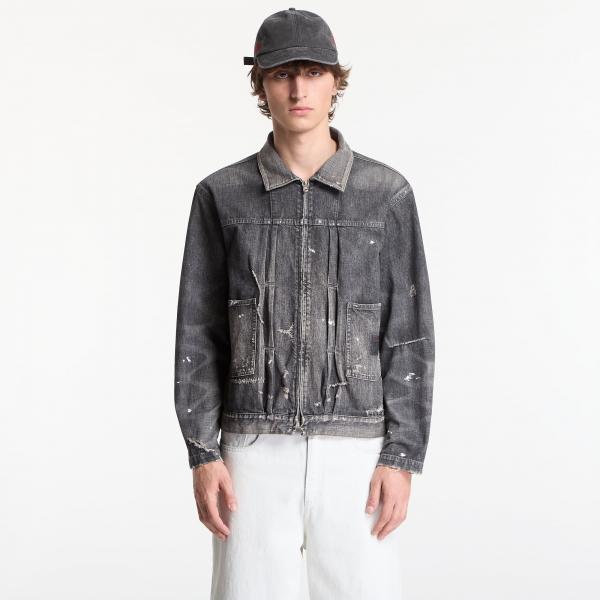 Bunda NEIGHBORHOOD Savage Lw Denim Zip Jacket Black L