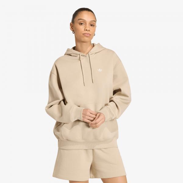 Mikina adidas Ess Fl Hd Os Khaki Three L