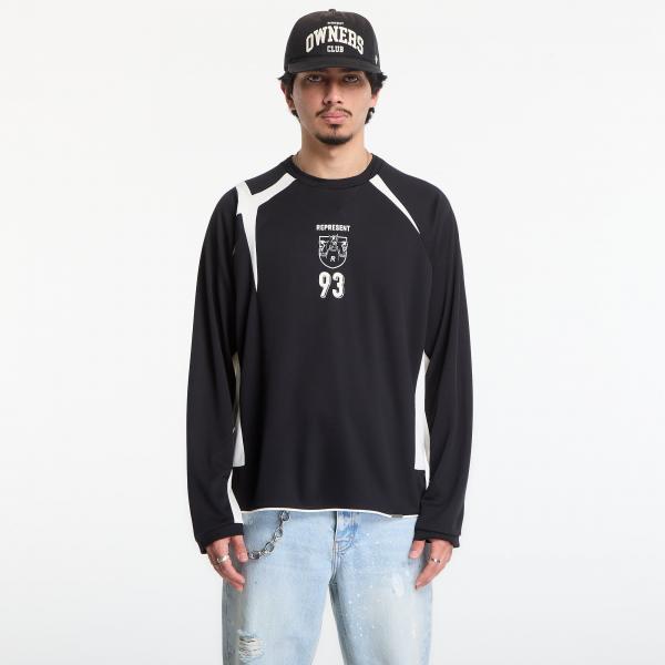 Dres REPRESENT Star Football Long Sleeved UNISEX Jet Black XXL