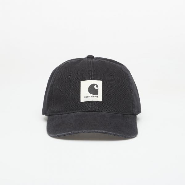 Kšiltovka Carhartt WIP Canvas Cap Black Stone Washed Universal