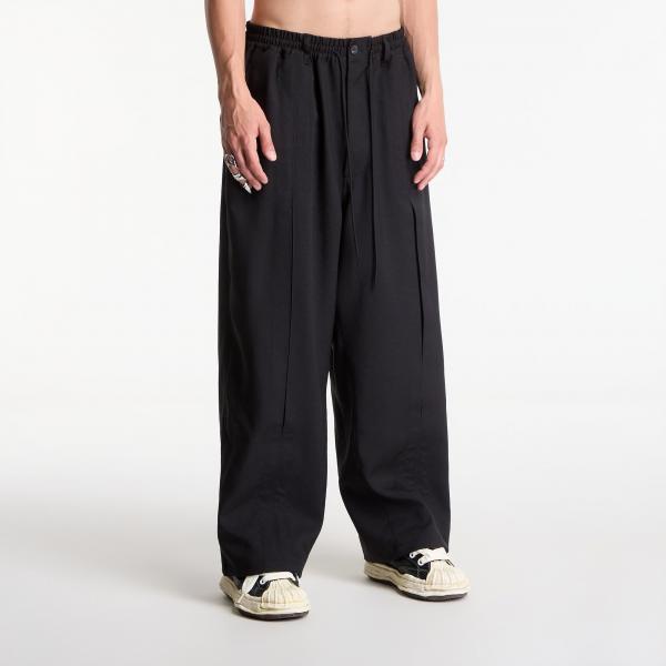 Kalhoty Y-3 Sport Uniform Box Pleated Trousers Black M