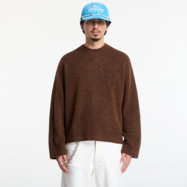 Svetr Represent Logo Sweater UNISEX Chocolate XL