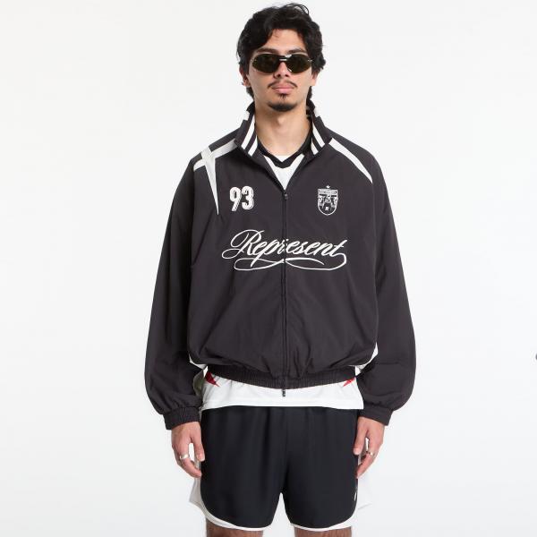 Bunda REPRESENT Woven Track Star Jacket UNISEX Jet Black XXL