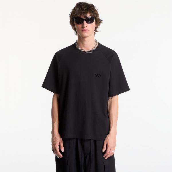 Tričko Y-3 Boxy Short Sleeve T-Shirt Black L