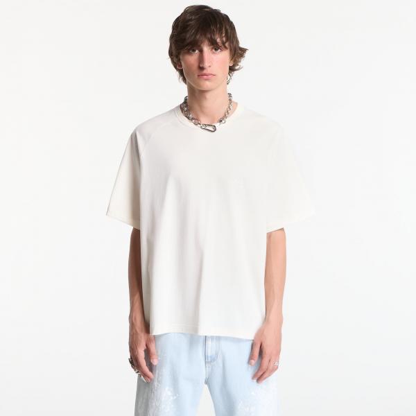 Tričko Y-3 Boxy Short Sleeve T-Shirt Chalk White M