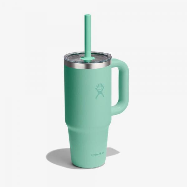 Hydro Flask 710 ml Travel Tumbler Clear Lid Mermaid Green Universal