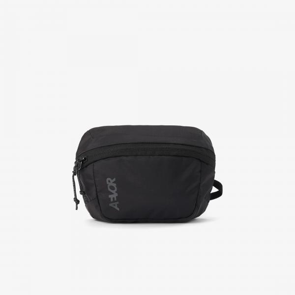 Taška AEVOR Hip Bag Move Ripstop Black 1,5 l