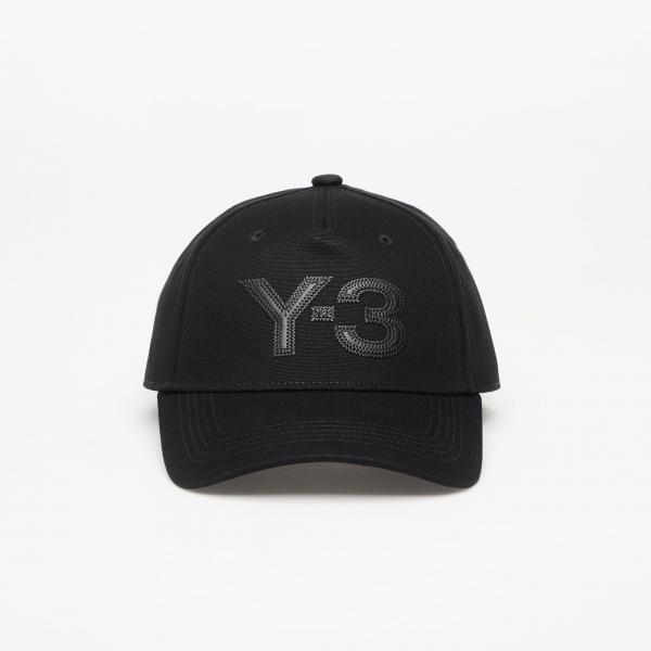 Kšiltovka Y-3 Logo Cap Black/ Black L