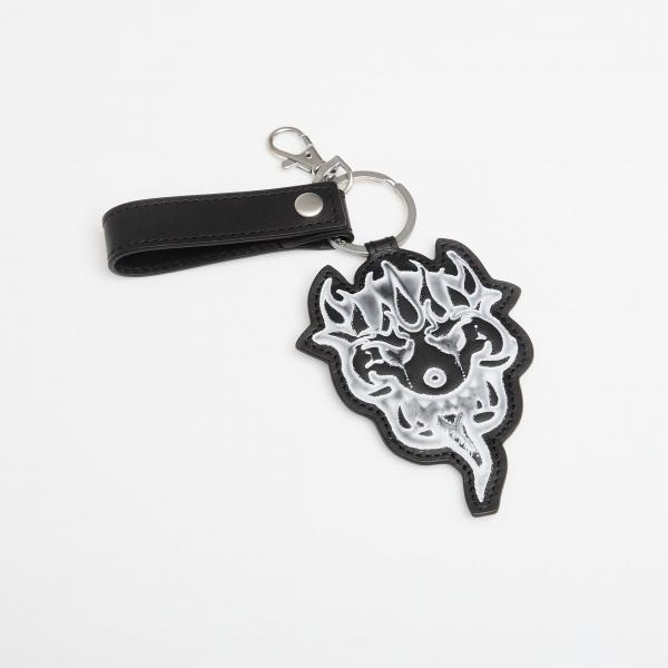 Y-3 Chito Leather Keychain Black Universal