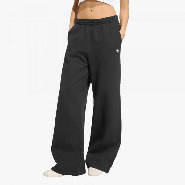 Tepláky adidas Essentials Wide Leg Fleece Pants Black L