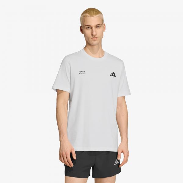 Tričko adidas Run Essentials Graphic T-Shirt White M
