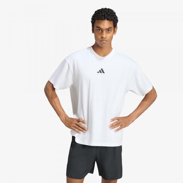 Tričko adidas Running Category Graphic T-Shirt UNISEX White S