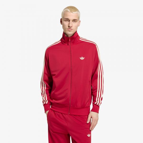 Bunda adidas Firebird Track Jacket Team Victory Red/ Warm Vanilla L