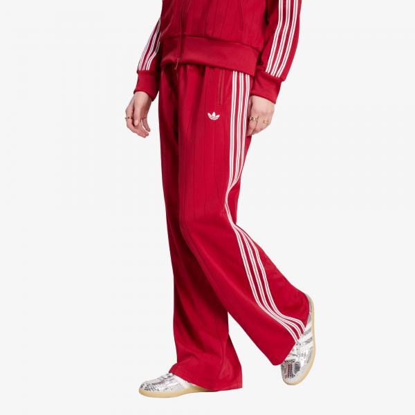 Kalhoty adidas Pinstripe Firebird Loose Trackpant Team Victory Red/ White/ Team Victory Red S