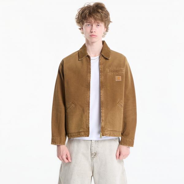 Bunda Carhartt WIP OG Detroit Jacket UNISEX Hamilton Brown/ Hamilton Brown Destroy Wash M