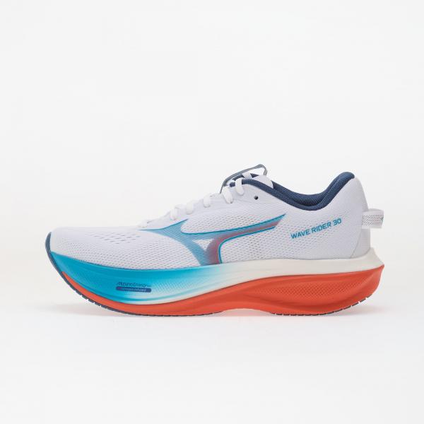 Tenisky Mizuno WAVE RIDER 30 White/ Blue Jewel/ Orange EUR 43
