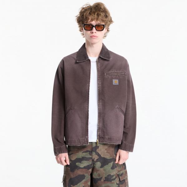 Bunda Carhartt WIP OG Detroit Jacket UNISEX Tobacco/ Tobacco Destroy Wash L