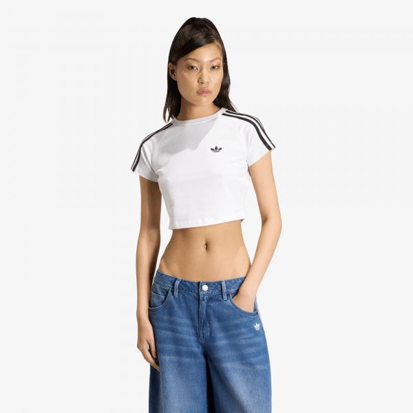 Tričko adidas SST Baby T-shirt White/ White/ Black XS