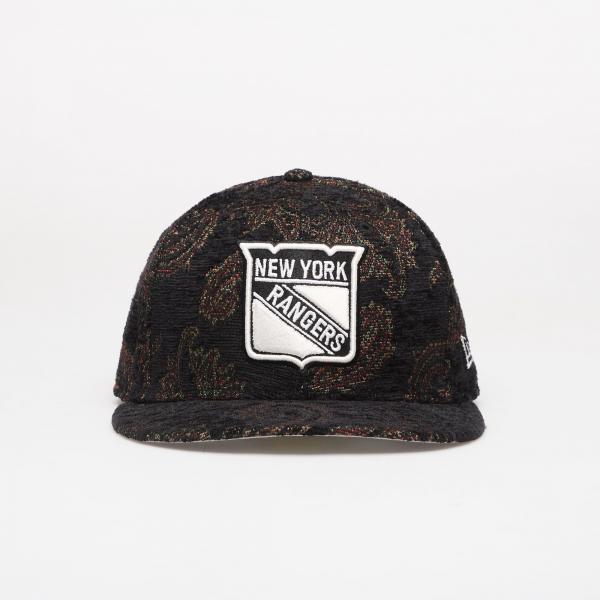 Kšiltovka New Era 59FIFTY NHL Jacquard Chen New York Rangers Black 7 1/8