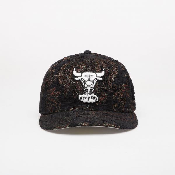 Kšiltovka New Era 59FIFTY NBA Jacquard Chen Chicago Bulls Black 7 1/8