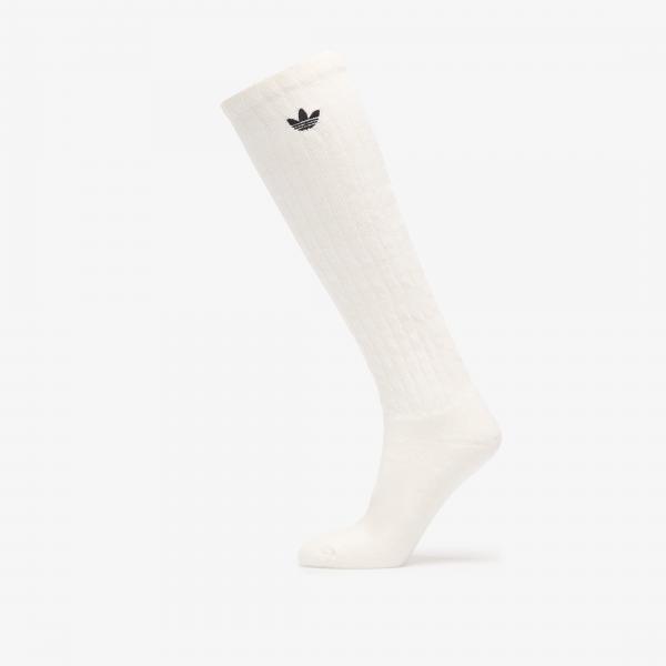 Ponožky adidas Slouchy High Knee Socks 1 Pair Cloud White L