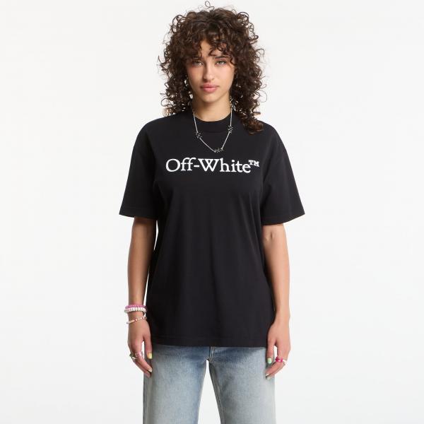 Tričko Off-White Big Logo Bookish Regular Tee Black L
