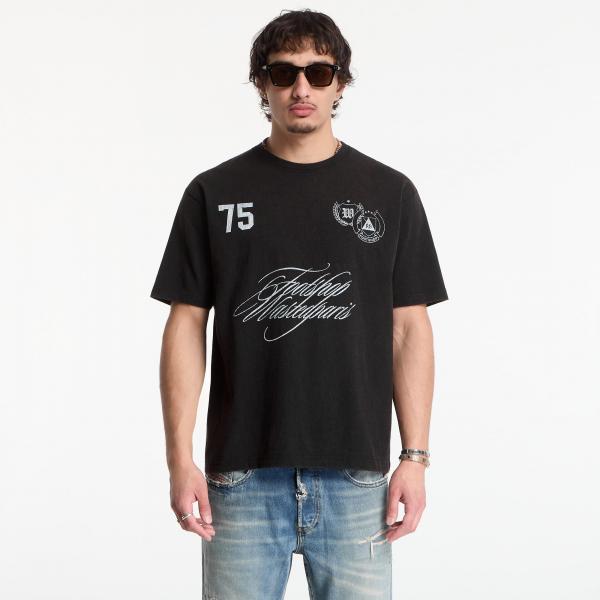 Tričko Footshop x Wasted T-Shirt Faded Black XS