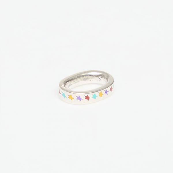 TwoJeys Enameled Multicolor Icon Link M Silver Universal