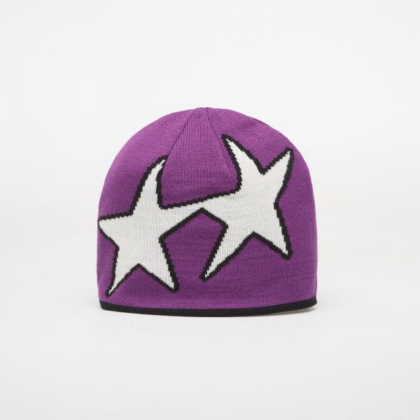 Čepice TwoJeys Reversible Icon Beanie Black/Purple Universal