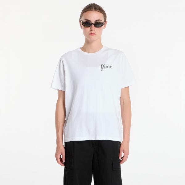Tričko Dime Challenged T-Shirt UNISEX White M