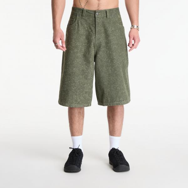 Šortky Dime Classic Denim Shorts Electric Green 34
