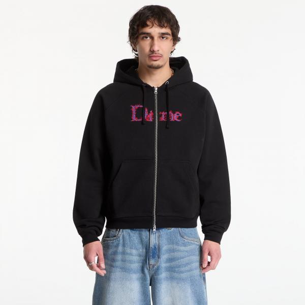 Mikina Dime Classic Veins Zip Hoodie UNISEX Black S