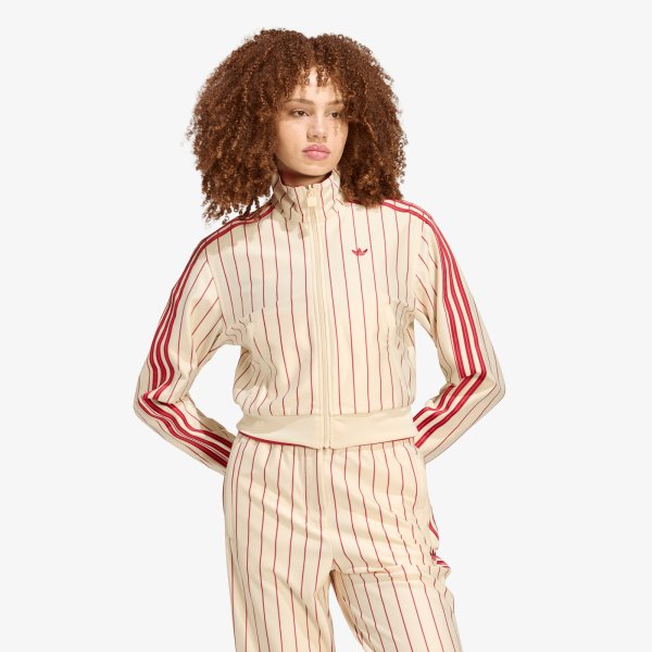 Bunda adidas Reversible Firebird Track Top Warm Vanilla/ Team Victory Red S