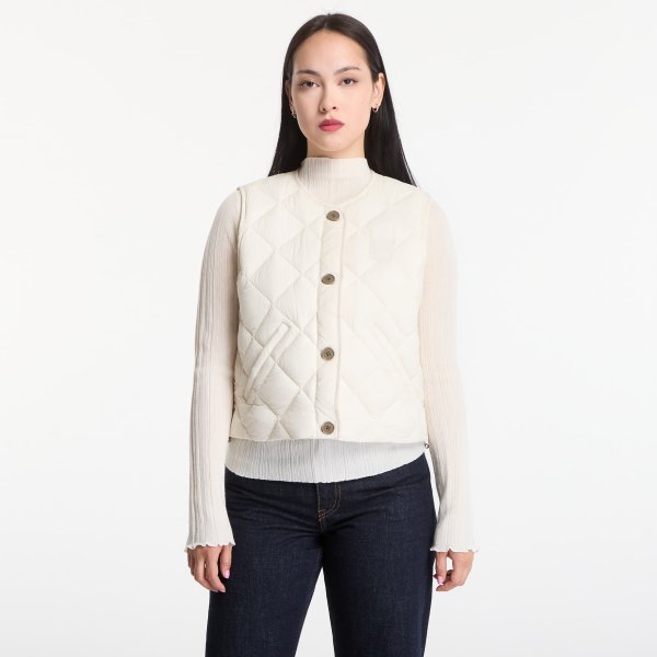 Vesta Calvin Klein Ulw Short Quilted Liner Vest Birch S