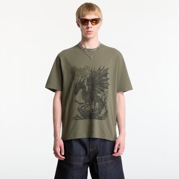 Tričko Wasted Paris Balaur T-Shirt Olive Khaki M