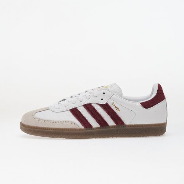 Tenisky adidas Samba OG Ftwr White/ Maroon/ Gum5 EUR 38
