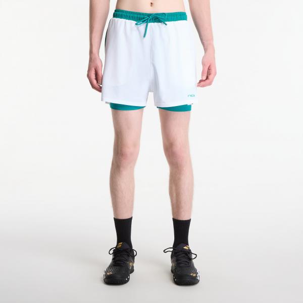 Šortky Nox Pro Shorts White/ Ivy Green L