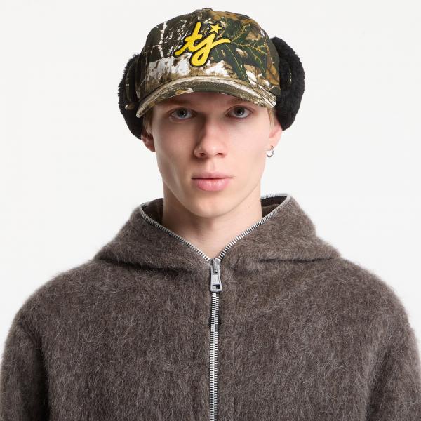 Kšiltovka TwoJeys TJ Initials Camo Earflap Green Universal
