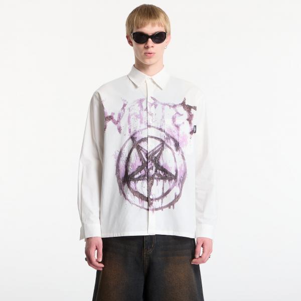 Košile Wasted Paris Banshee Shirt Natural White M