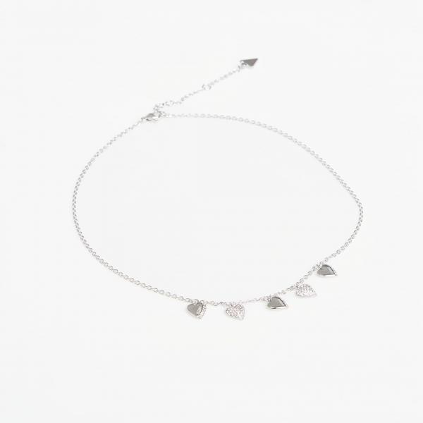 Náhrdelník GUESS By Your Side Necklace Rhodium Universal