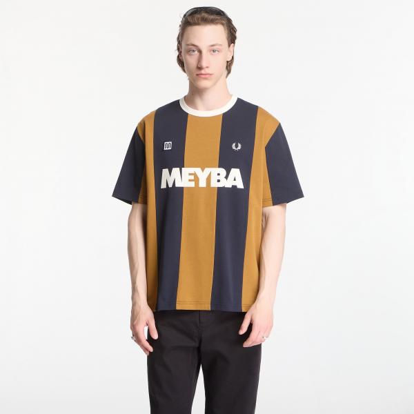 Tričko Fred Perry Meyba Cut And Sew T-Shirt Dark Caramel L