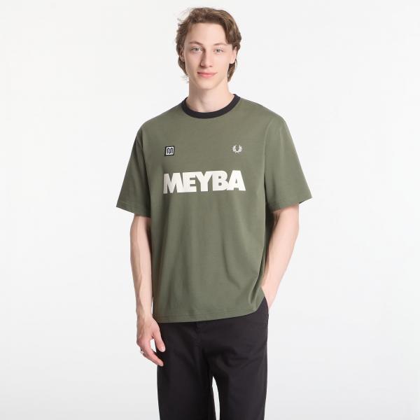 Tričko Fred Perry Meyba Ringer T-Shirt Green L