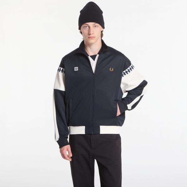 Mikina Fred Perry Meyba Cut And Sew Track Jacket Black M
