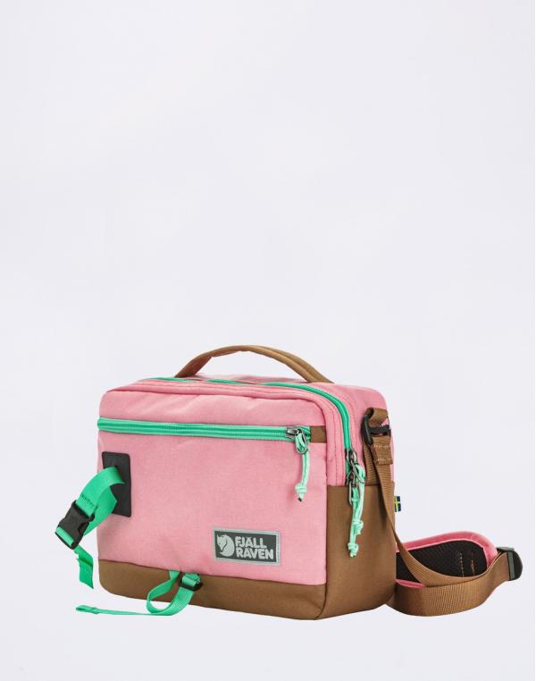 Fjällräven Vardag Shoulder Bag 6 354-228 Poppy pink - Khaki dust