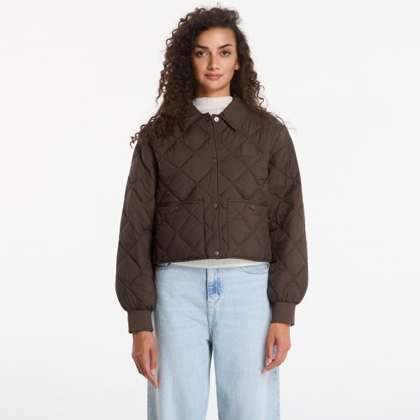 Bunda Calvin Klein Jeans Ulw Short Seasonal Quilted Liner Jacket Dark Coffee L