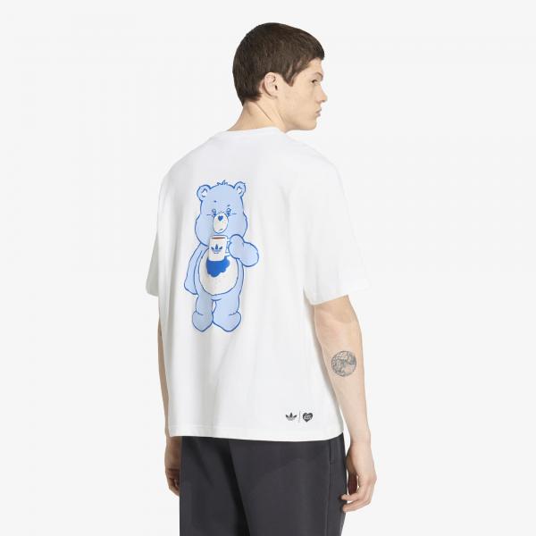 Tričko adidas Care Bear OS Tee White L