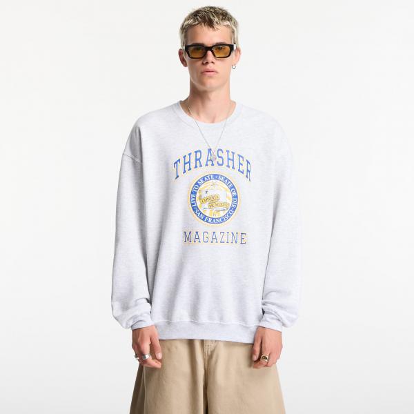Mikina Thrasher Dropout Crewneck Grey M